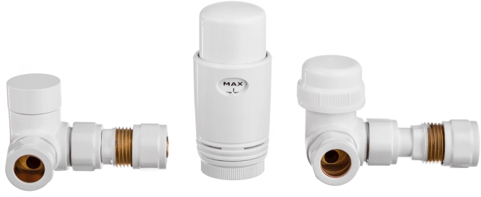 Invena PROV Thermostatset weiß CD-25-B15