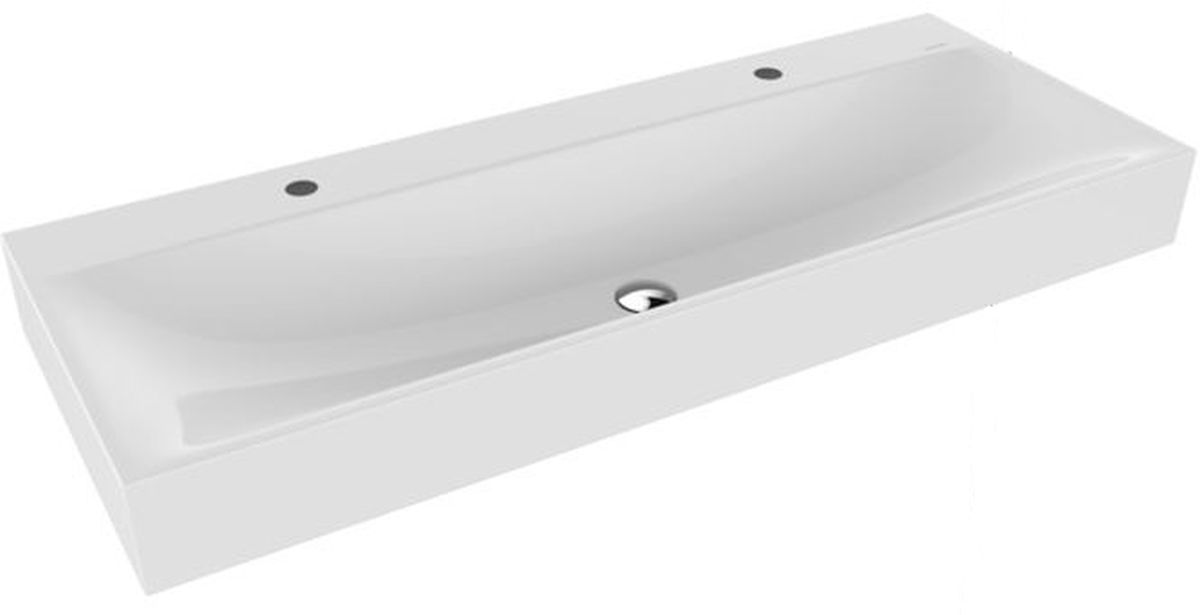 Kaldewei Silenio Waschbecken 120x46 cm rechteckig Klassisch weiß 904506363001