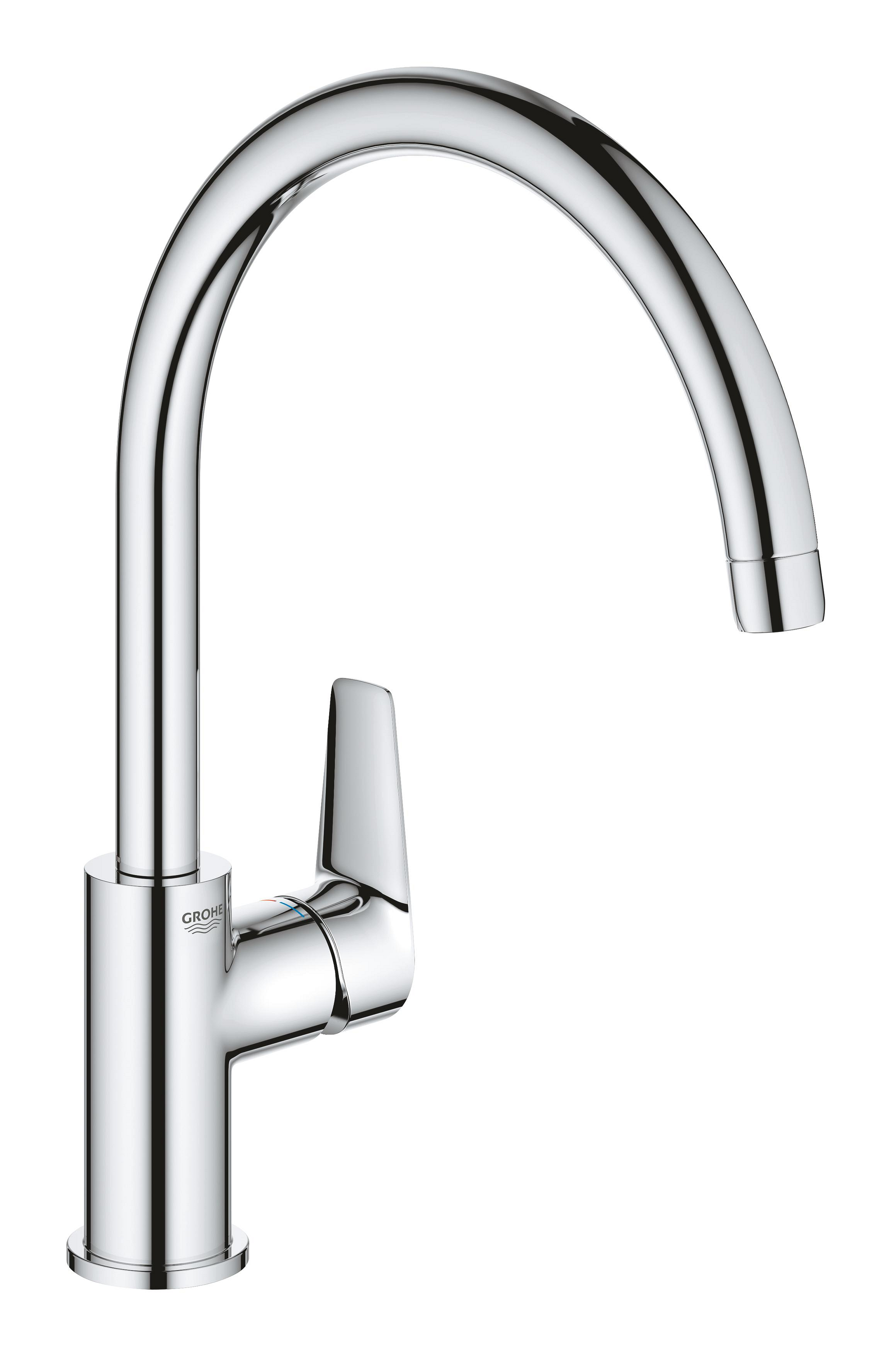 Grohe BauEdge Küchenarmatur Stehend StarLight Chrome 31367001