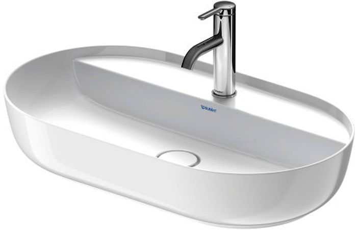 Duravit Luv Waschbecken 70x40 cm oval Aufsatzwaschbecken weiß 380700000