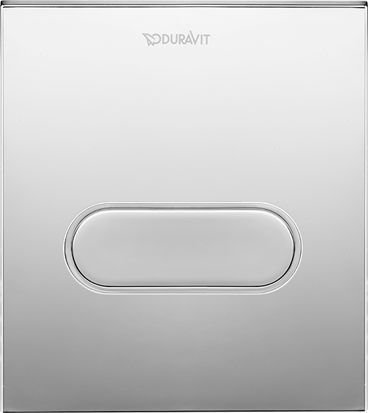 Duravit DuraSystem Betätigungsplatte für Urinal glänzender Chrom WD5004021000