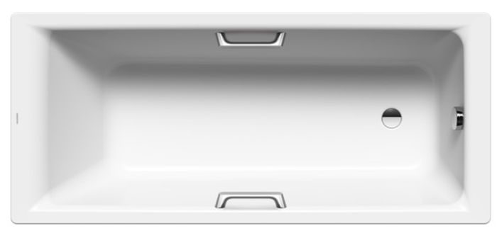 Kaldewei Puro Rechteckige Badewanne 170x70 cm weiß 258900010001
