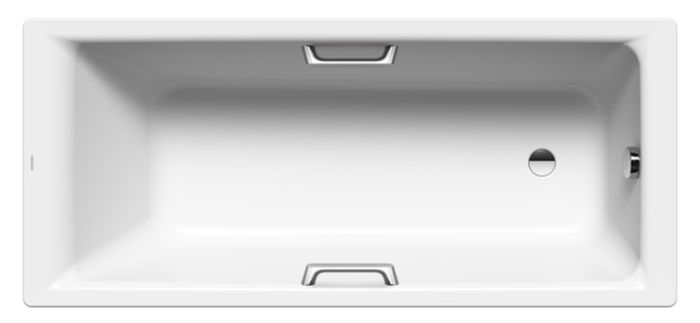Kaldewei Puro Rechteckige Badewanne 170x75 cm weiß 255400010001