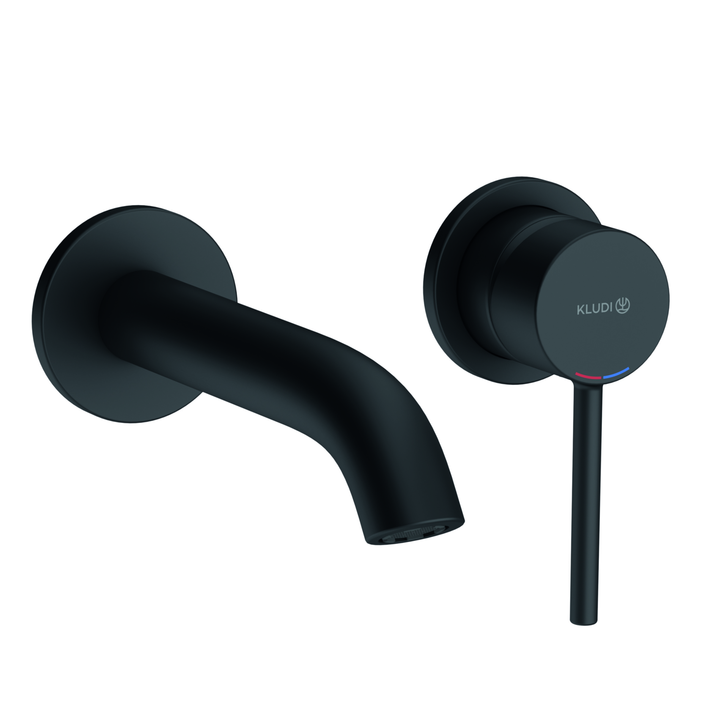 Kludi Bozz Waschtischarmatur Unterputz schwarz 382443976