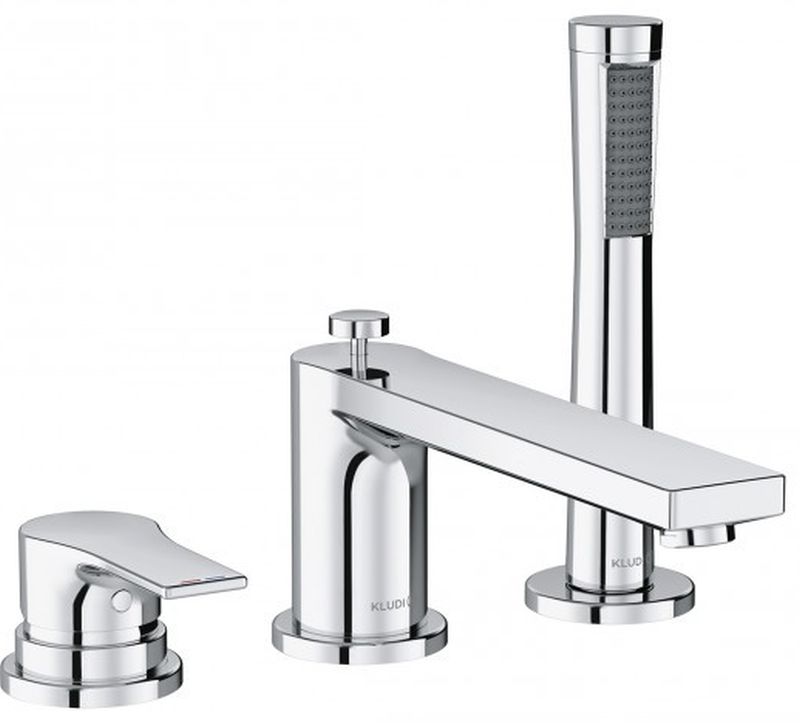 Kludi Zenta SL Badewannen- und Duscharmatur awannenmontiert chrom 484480565