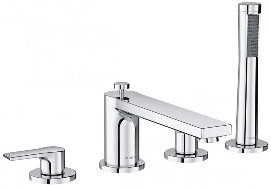 Kludi Zenta SL Badewannen- und Duscharmatur awannenmontiert chrom 484240565