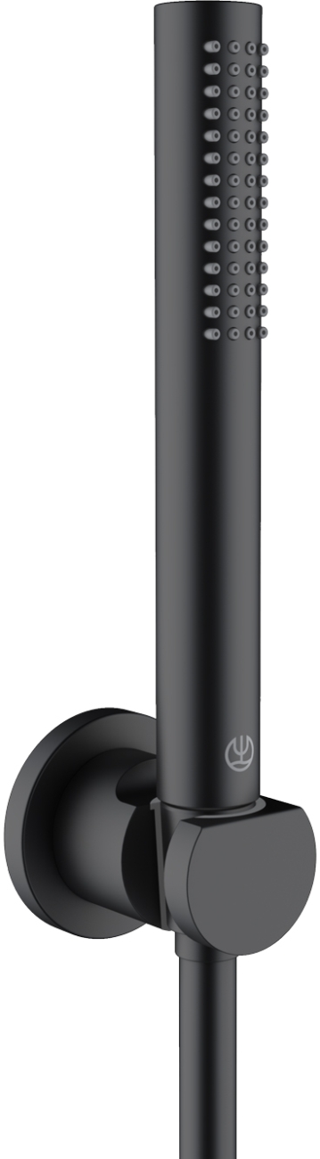 Kludi Nova Fonte Puristic Duschset Wandmontage schwarz 2085039-15