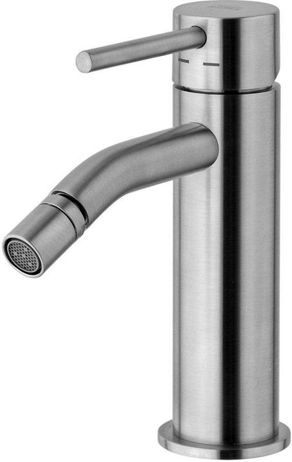 Paffoni Light bidet-wasserhahn stehend stahl LIG131ST
