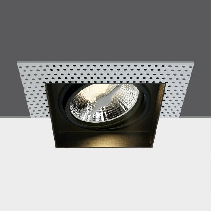 One Light Limani Eingebaute Lampe 1x75 W schwarz 51110ATR/B