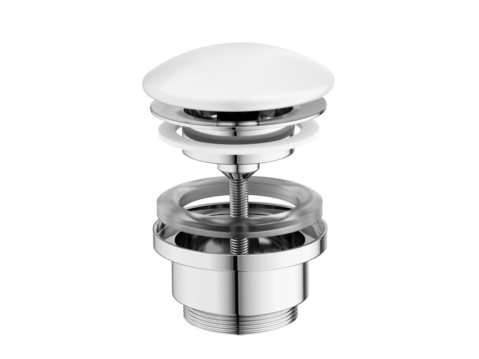 Ravak Waschbeckenstöpsel weiß X01695