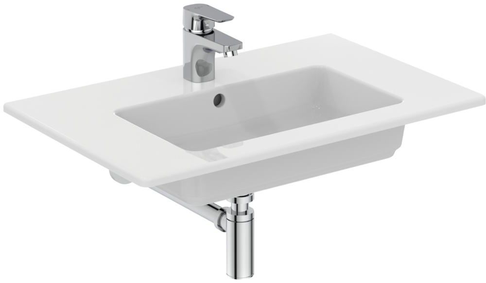 Ideal Standard Tempo Waschbecken 71x45 cm rechteckig Möbel weiß E053501