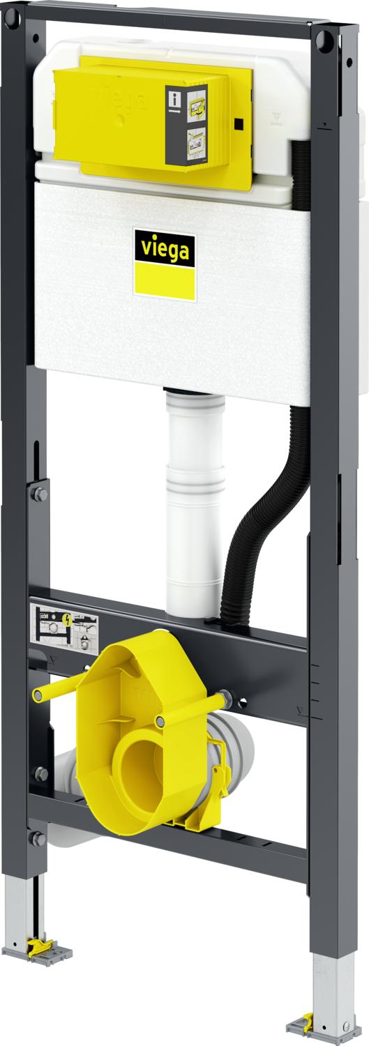 Viega Prevista Dry Unterputzrahmen in der hängenden Schüssel 771997