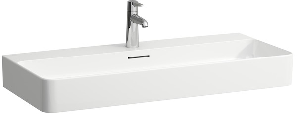 Laufen Val Waschbecken 95x42 cm rechteckig Klassisch-Aufsatzwaschbecken weiß glanz H8162870001091