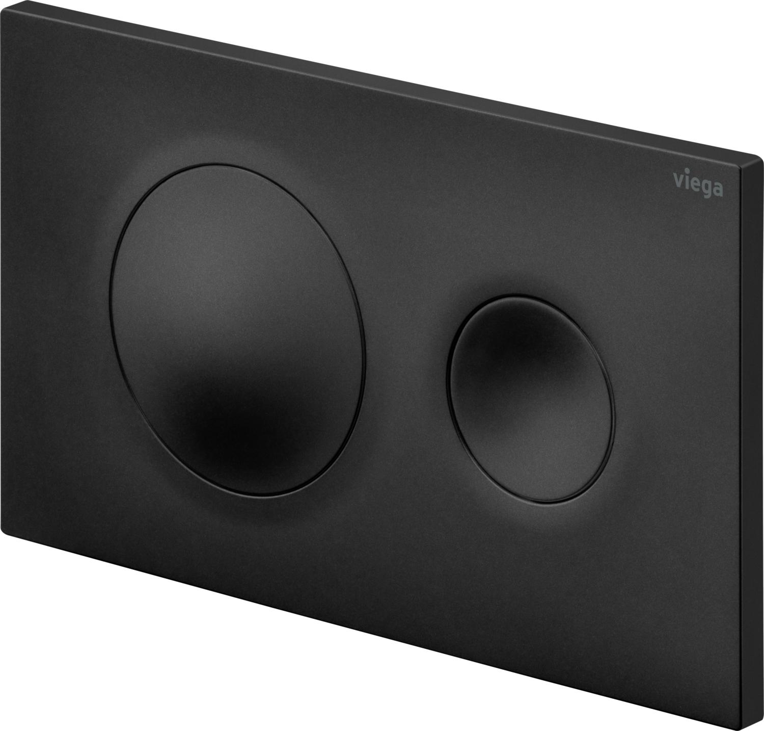 Viega Visign Betätigungsplatte für Toilette schwarz 796389