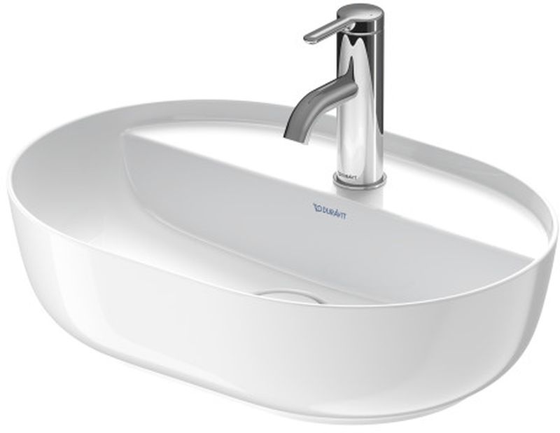 Duravit Luv Waschbecken 50x35 cm oval Aufsatzwaschbecken weiß 0380500000
