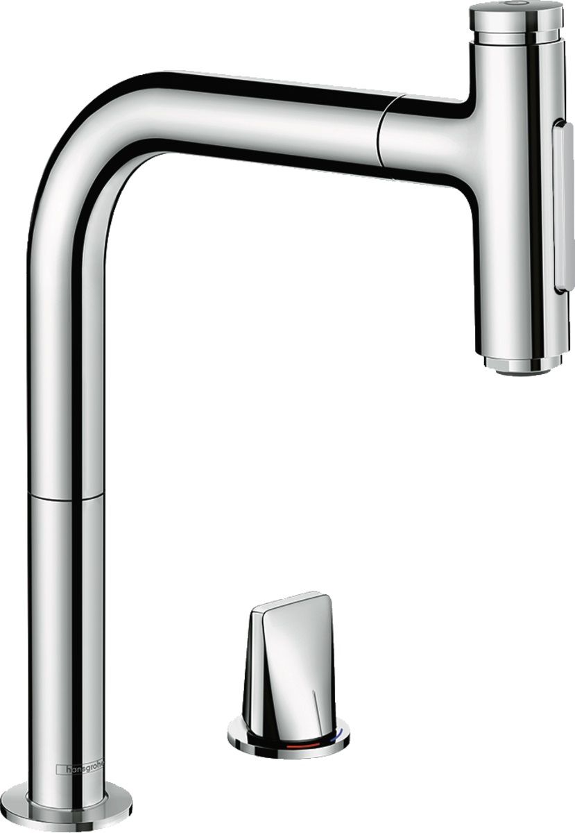Hansgrohe Metris Select M71 Küchenarmatur Stehend chrom 73818000