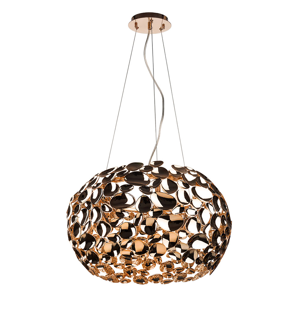 Open Design Carera Pendelleuchte 6x7 W gold OR80186