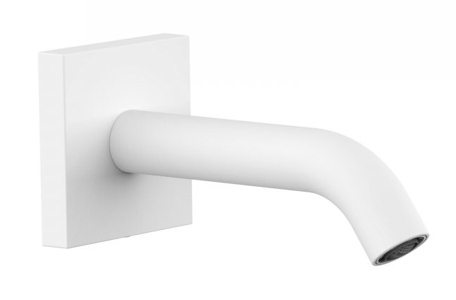 Tres Complementos Auslauf für Badewannenarmatur für Waschbecken weiß 21018107BM