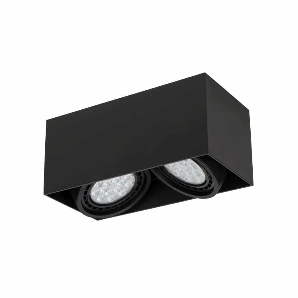 Open Design Cardi II Deckenlampe 2x8 W schwarz OR82029