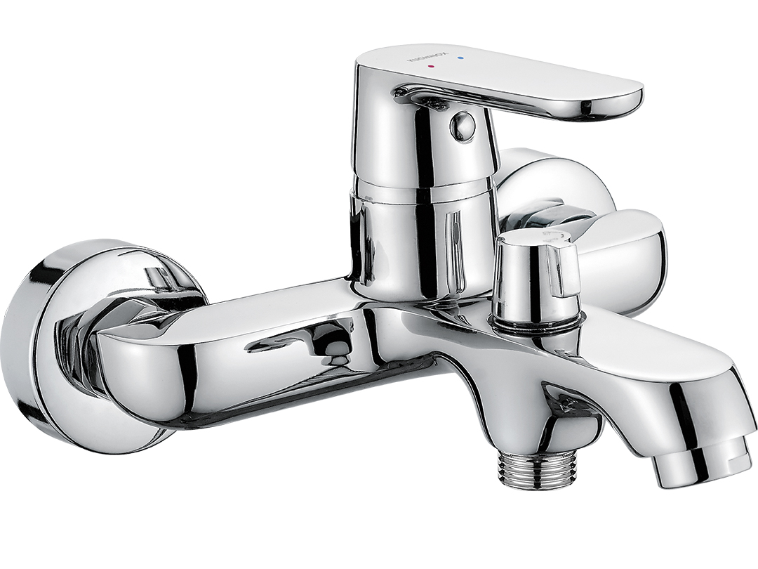 Kuchinox Dima badewannen- und duscharmatur Wand chrom BQD010D