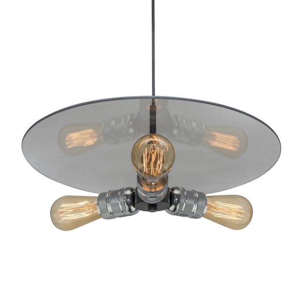 Altavola Design Techno Loft Pendelleuchte 3x60 W chrom LA017/P3_chrom