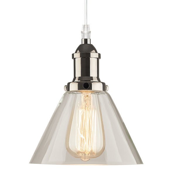 Altavola Design New York Loft Pendelleuchte 1x60 W chrom-transparent LA034/P_chrom