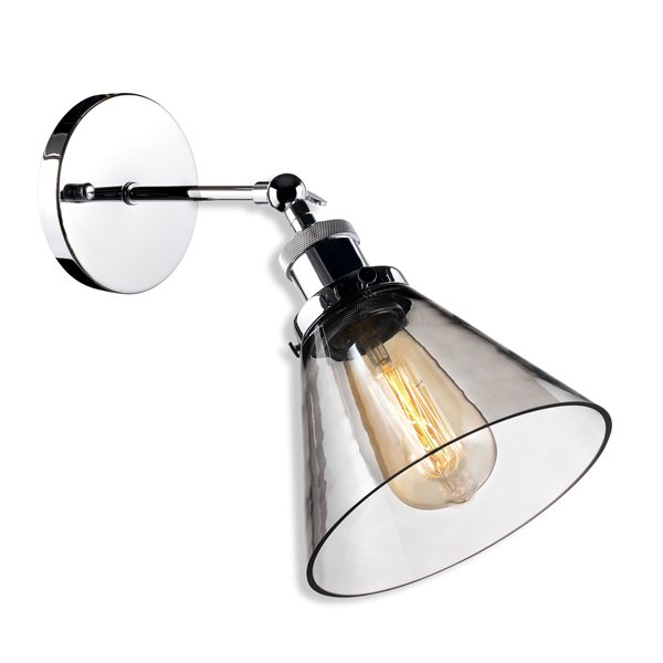 Altavola Design New York Loft Leuchter 1x60 W chrom-verraucht LA034/W_smoky_chrom