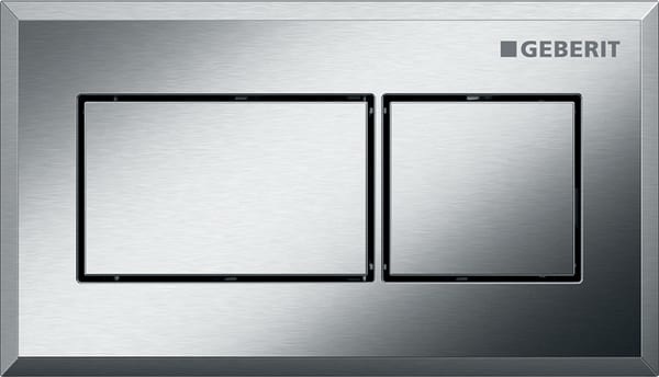 Geberit Betätigungsplatte für Toilette mattchrom 116.051.GH.1