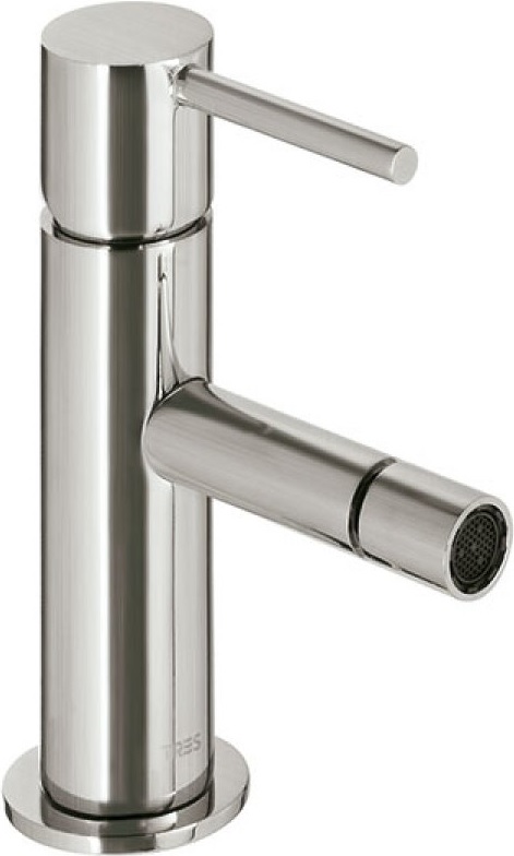 Tres Study Colors Bidet-Wasserhahn stehend stahl 062.120.01.AC