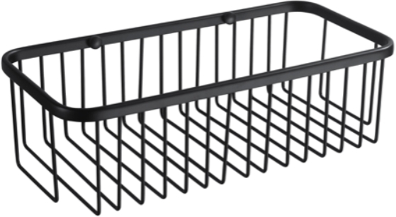 Stella Badezimmerkorb schwarz 16.014-B