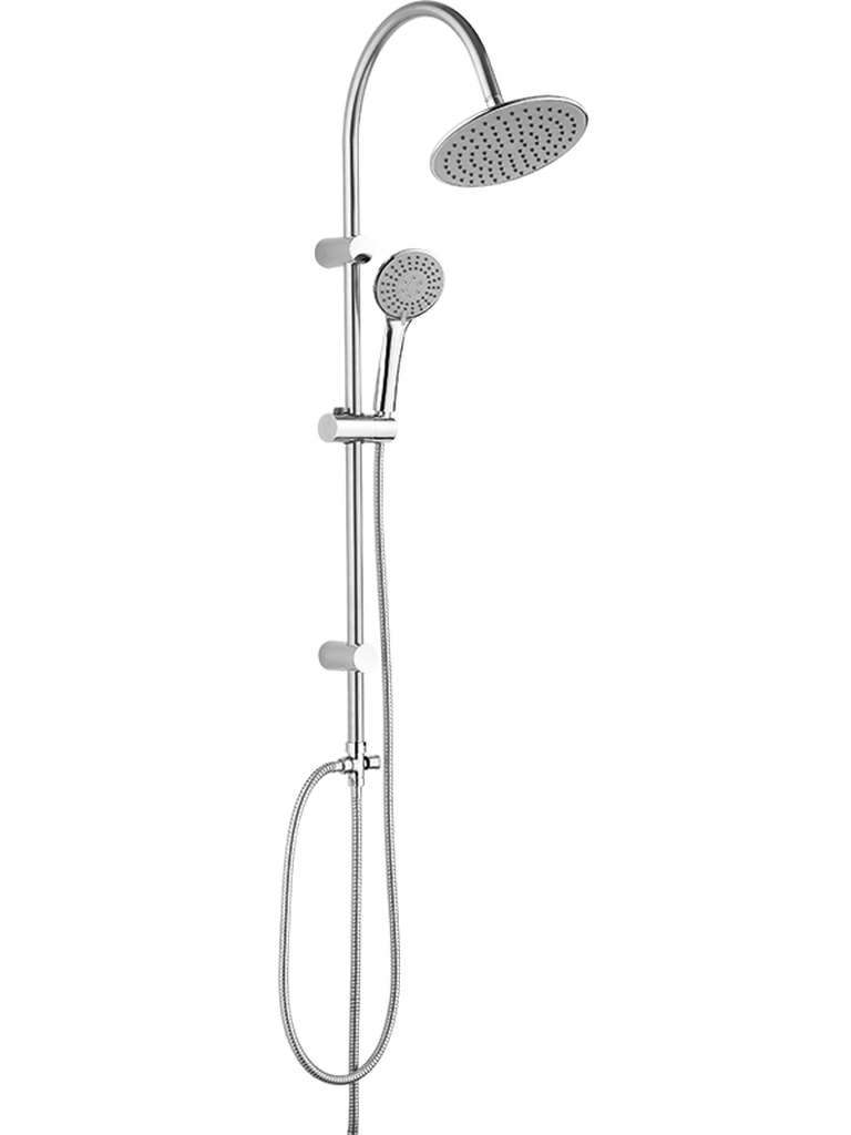 Kuchinox Ondo Duschset Wandmontage mit Regenbrause chrom PG720OX