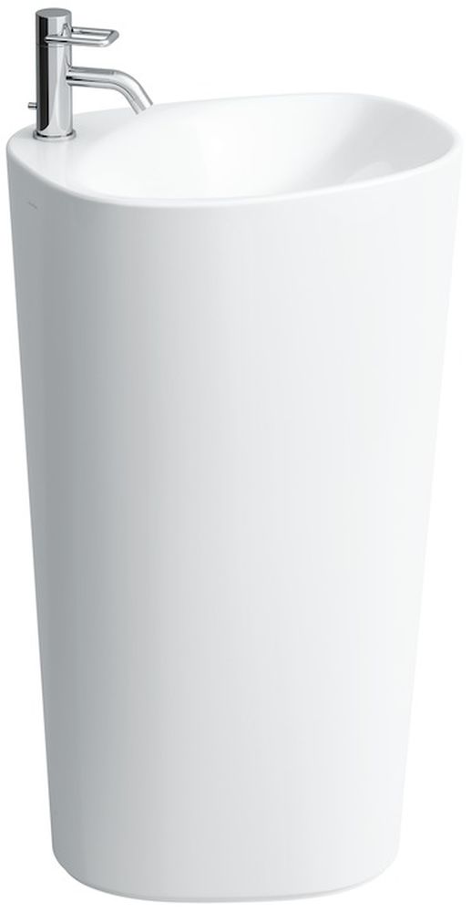 Laufen Palomba Waschbecken 52.5x43.5 cm oval Freistehend weiß H8118044001041