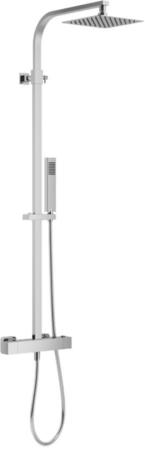 Actima Square Termo Duschset Wandmontage mit Thermostat chrom ARAC.SY.108CR