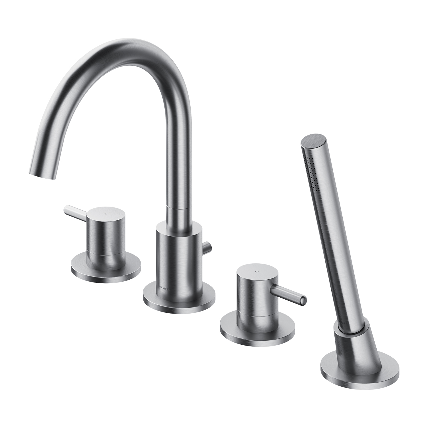 Omnires Y Badewannen- und Duscharmatur awannenmontiert || Y1232NI