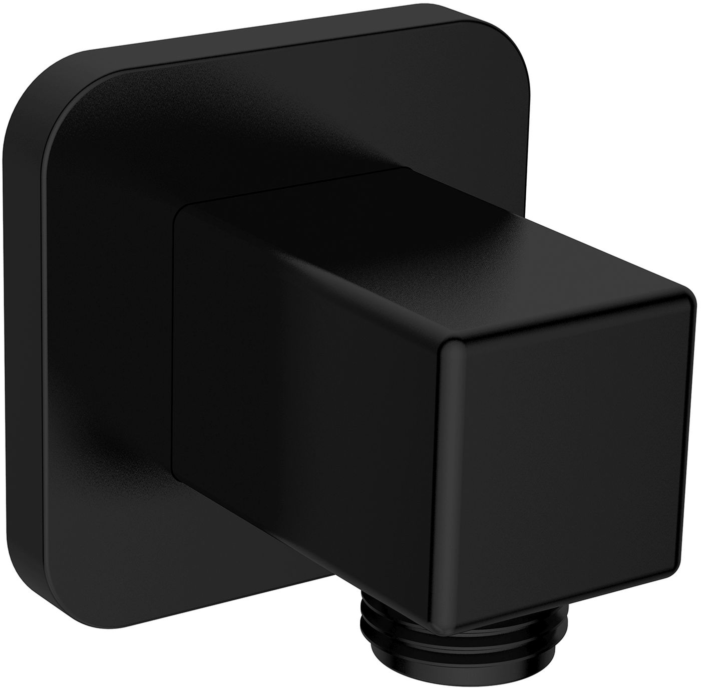 Omnires Winkelanschluss schwarz 8815BBL