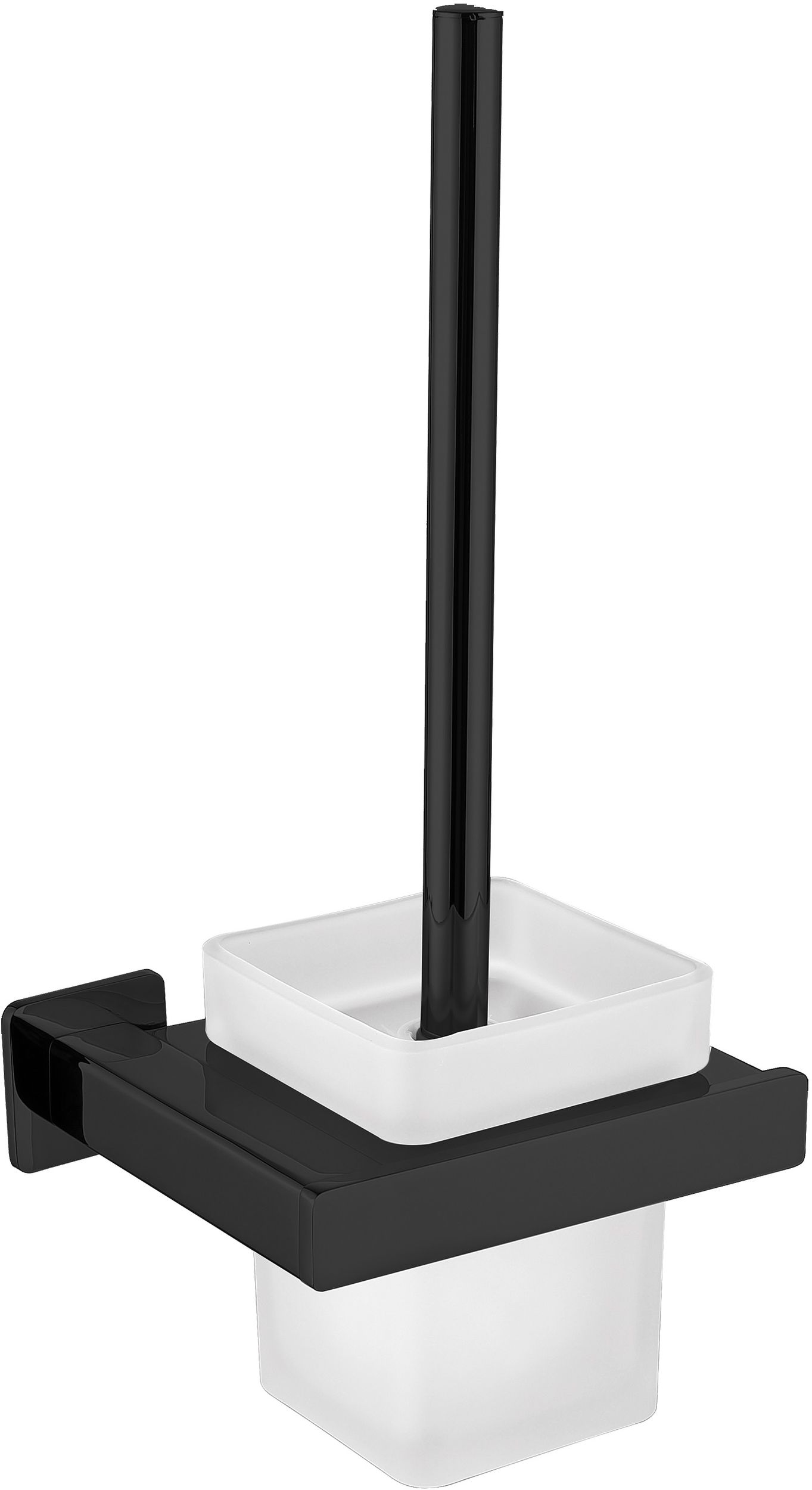 Omnires Nelson Klobürste verschraubt schwarz NL80620BL