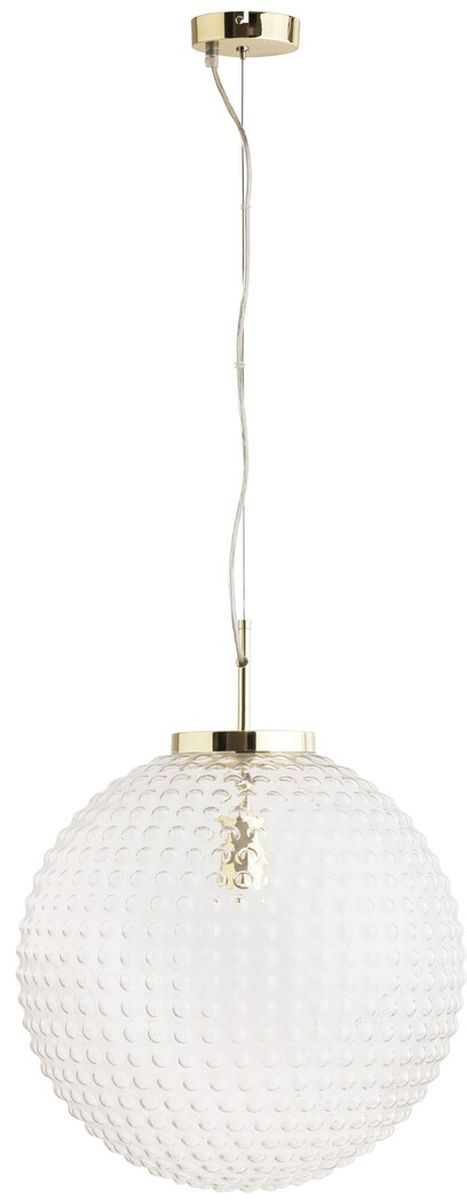 Rabalux Victoria Pendelleuchte 1x60 W transparent-gold 2562