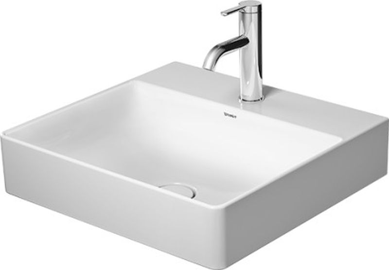 Duravit DuraSquare Waschbecken 50x47 cm rechteckig Klassisch-Möbel weiß 2353500070