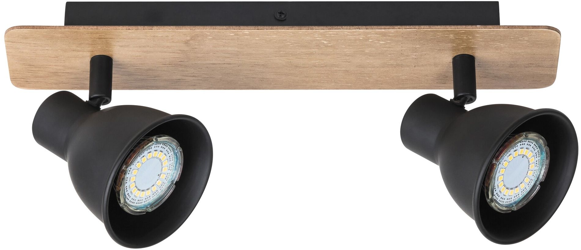 Rabalux Mac Deckenlampe 2x15 W schwarz 5903