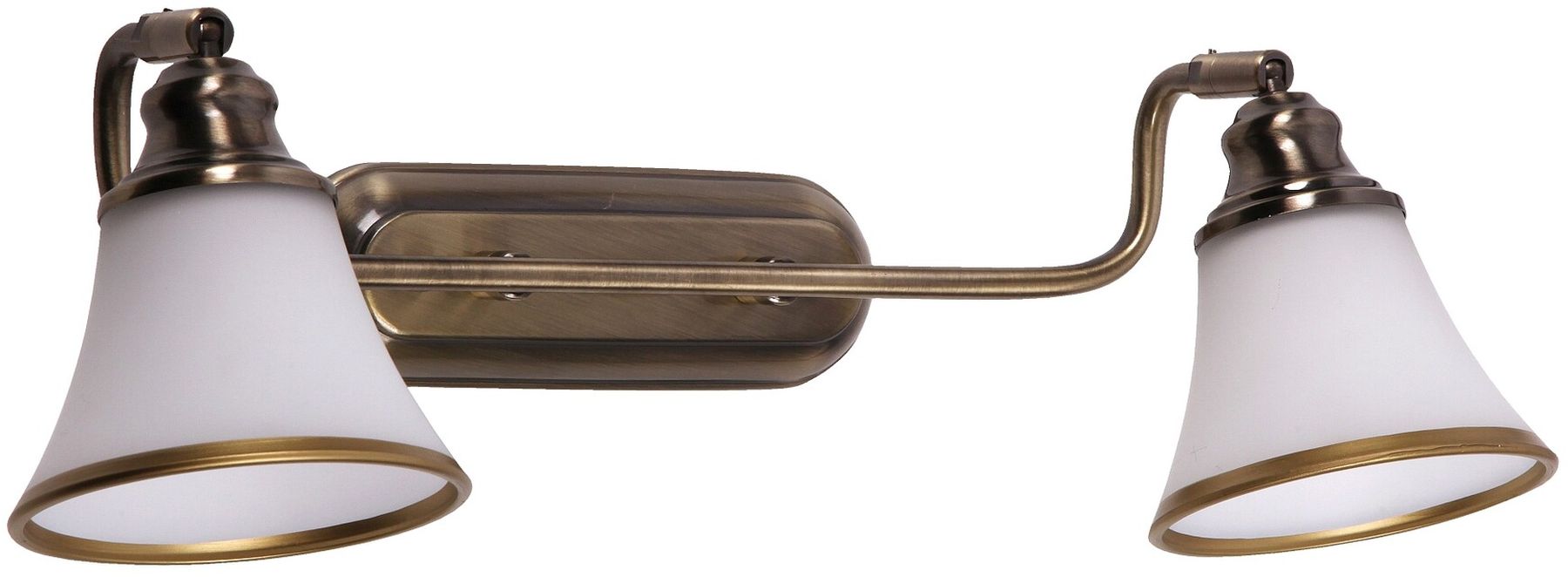 Rabalux Grando Leuchter 2x40 W weiß-braun 6546