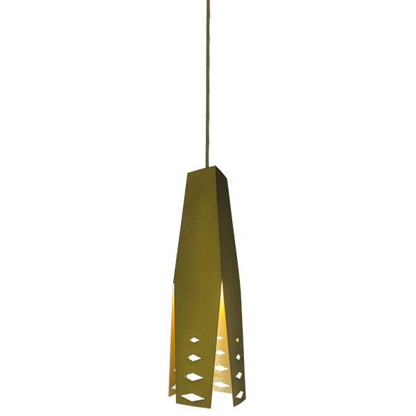 Altavola Design Origami Pendelleuchte 1x40 W gold-kaffee LA044/P_bronze