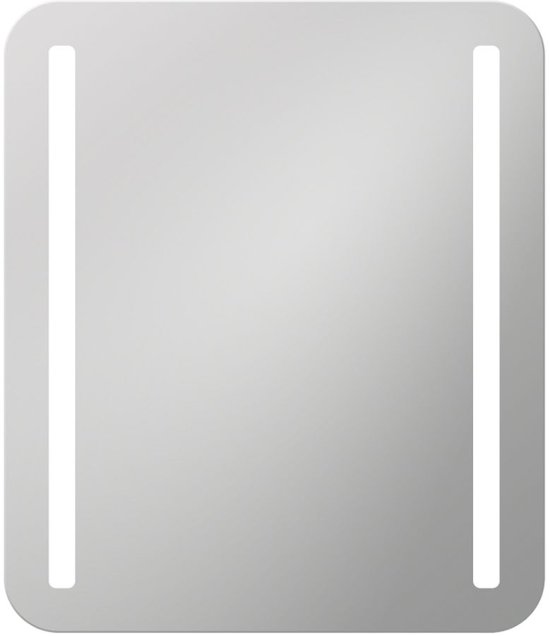 Dubiel Vitrum Lotus Spiegel 60x70 cm rechteckig mit Beleuchtung 5905241003535