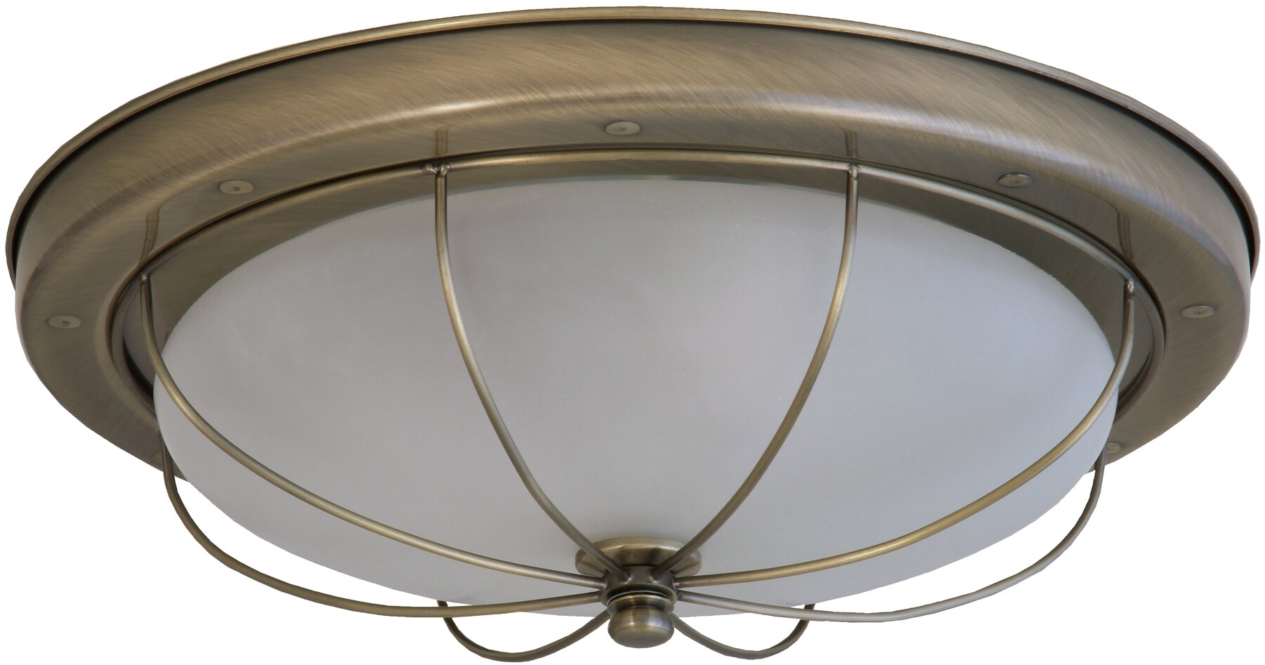 Rabalux Sudan Decke 2x40 W weiß-braun 7995