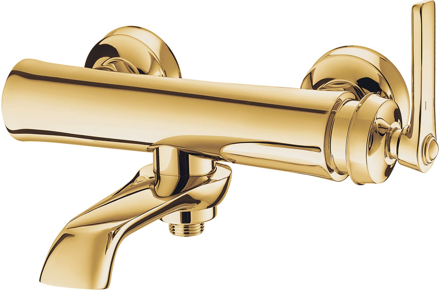 Omnires Armance Badewannen- und Duscharmatur Wandmontage gold AM5230GL