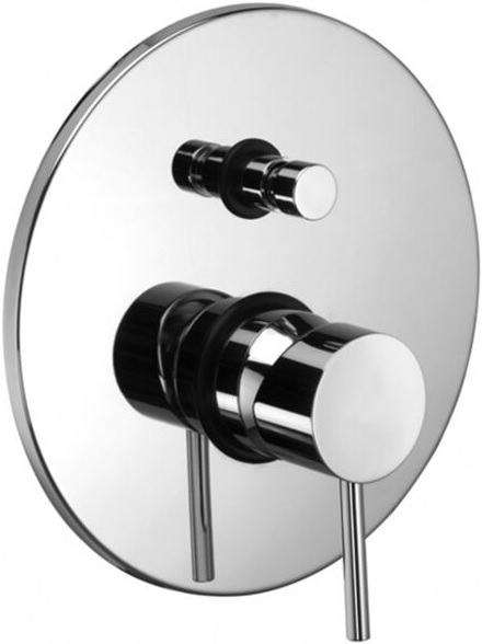 Paffoni Light badewannen- und duscharmatur Unterputz chrom LIG015CR