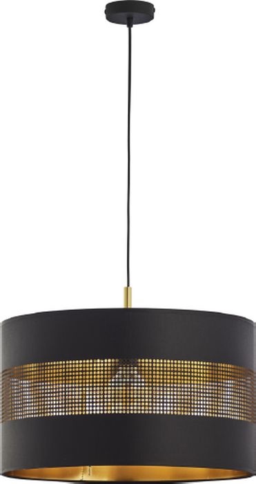 TK Lighting Tago Pendelleuchte 1x25 W schwarz-gold 3211