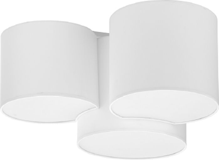 TK Lighting Mona Decke 3x15 W weiß 3441