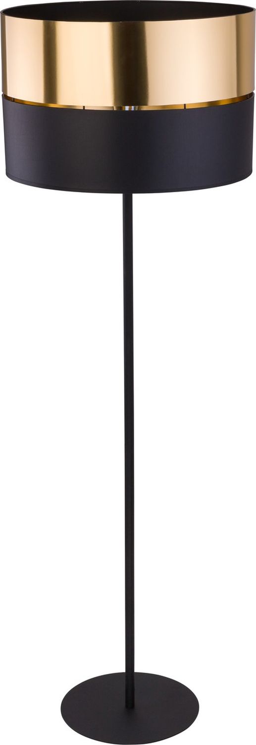 TK Lighting Hilton Stehlampe 1x25 W schwarz-gold 5465