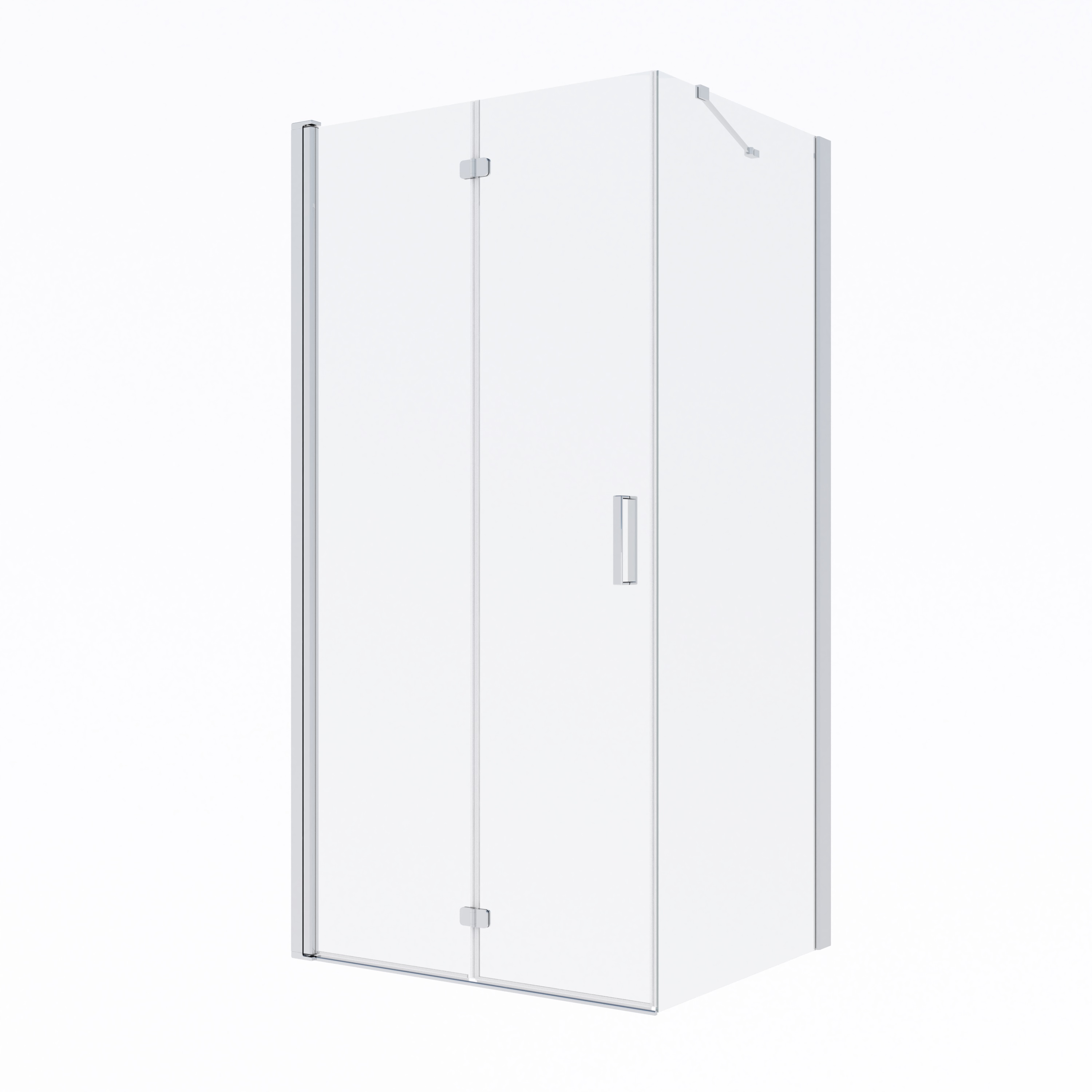 Set Duschtüren Oltens Trana 21209100, Duschwand Oltens Trana 22102100