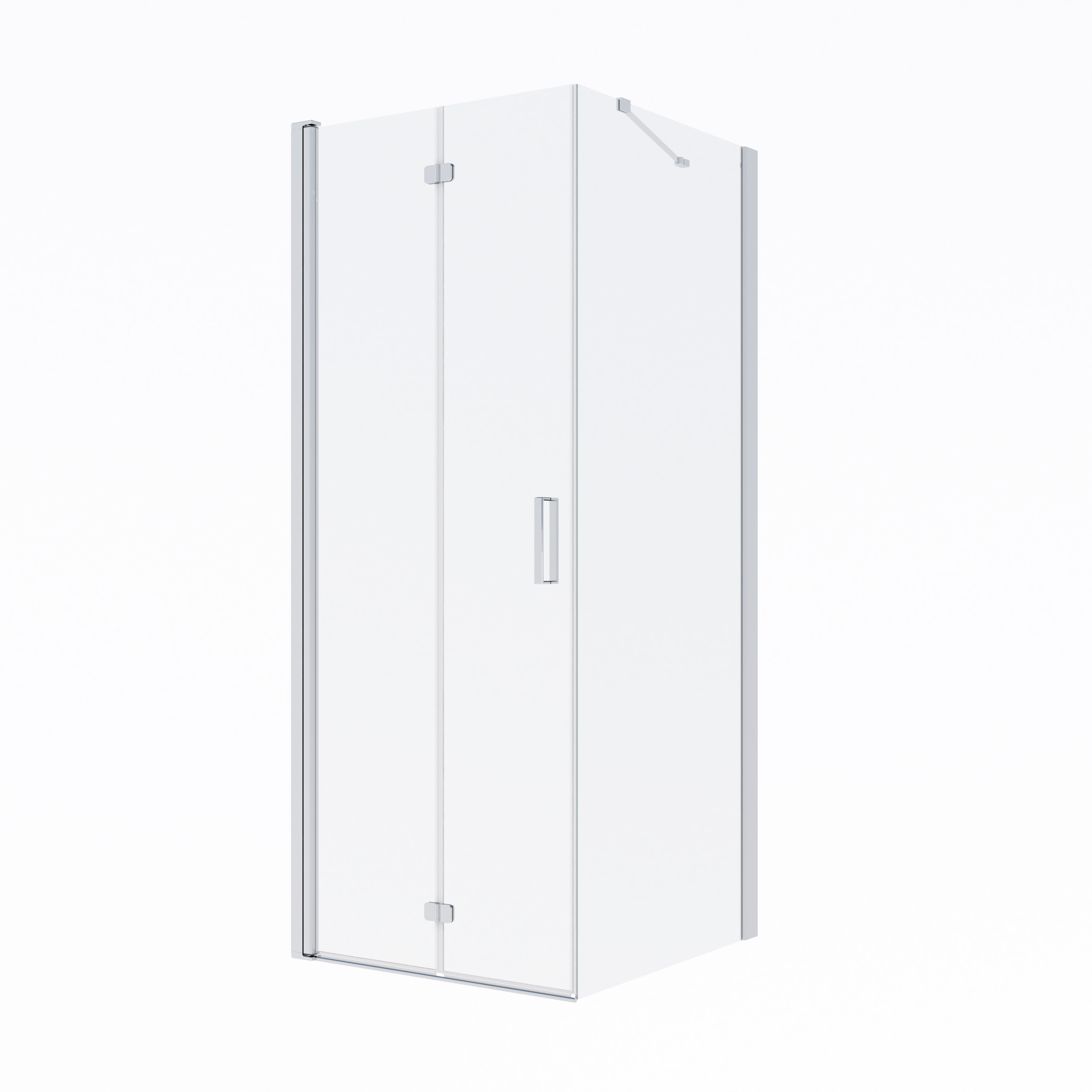 Set Duschtüren Oltens Trana 21207100, Duschwand Oltens Trana 22102100